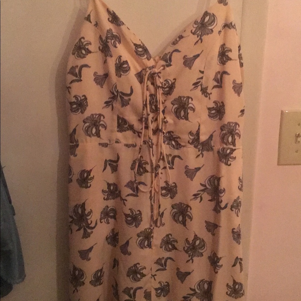 Light pink flower dress